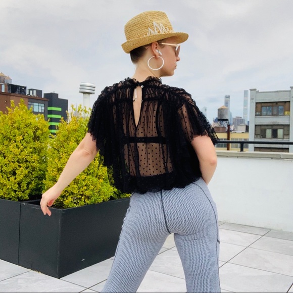 Anthro Tracy Watts New York Straw Straw Fedora Hat - Picture 3 of 16